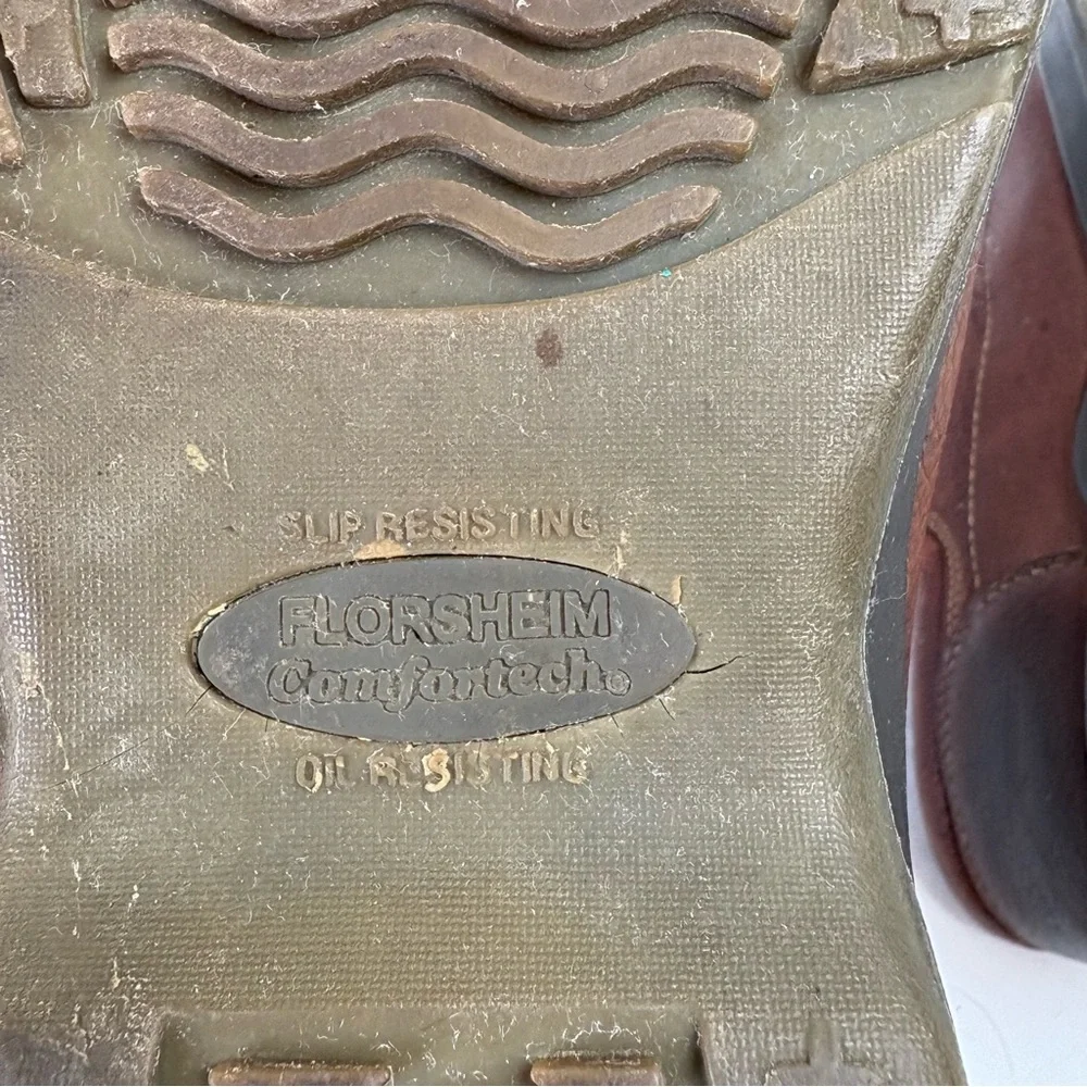 Florsheim tumbled leather